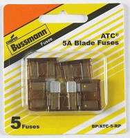 ATC FUSE BP/ATC-5-RP 5 AMP 5 PK