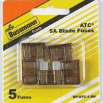 ATC FUSE BP/ATC-5-RP 5 AMP 5 PK