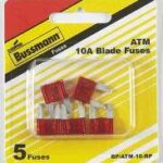 AUTO FUSE MINI RED 10 AMP 5 PK