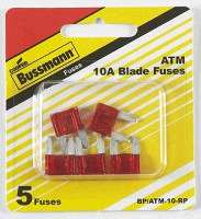 AUTO FUSE MINI RED 10 AMP 5 PK