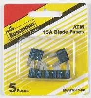 AUTO FUSE MINI BLUE 15 AMP 5 PK
