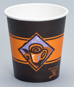 GENPAK PAPER HOT DRK CUP  10OZ CAFE