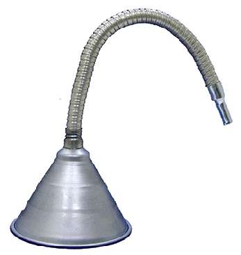 TRANSMISSION FUNNEL METAL 6-IN