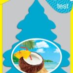 CAR AIR FRESHENER CARIBBEAN COLADA