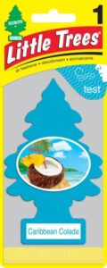 CAR AIR FRESHENER CARIBBEAN COLADA