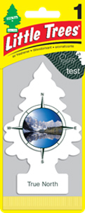 CAR AIR FRESHENER TRUE NORTH 1PK