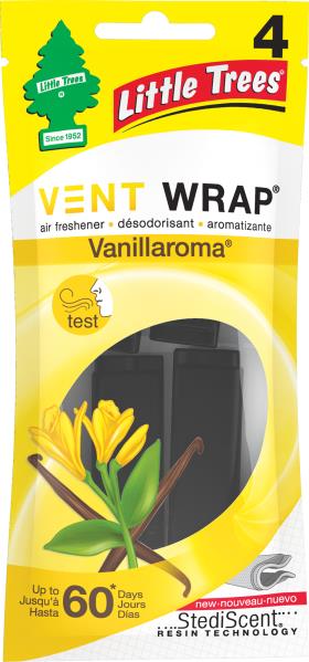 CAR FRESHENER VENT WRAP VANILLAROMA