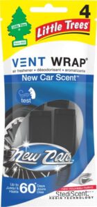 CAR FRESHENER VENT WRAP NEW CAR