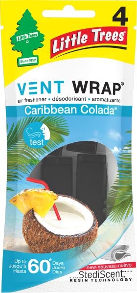 CAR FRESHENER VENT WRAP CARIBBEAN