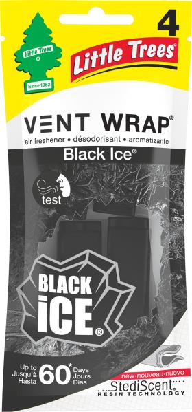CAR FRESHENER VENT WRAP BLACK ICE