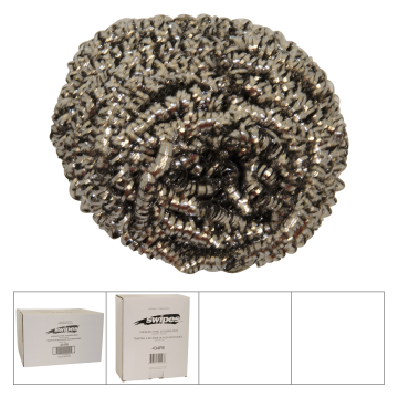 SWIPES SCOURING PAD STNLS STEEL