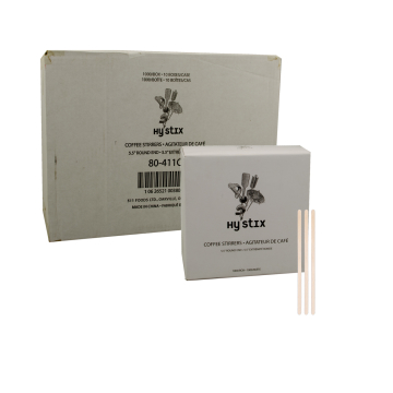 HY STIX STIR STICK WOODEN 5.5IN