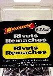 RIVETS MEDIUM STEEL 1/8-IN 100 PACK