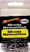 RIVETS MEDIUM STEEL 1/8-IN 100 PACK
