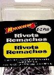 RIVETS SHORT ALUMINUM 3/16-IN 50 PK