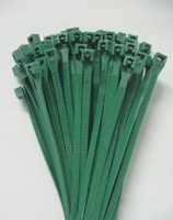 SELF-LOCKING CABLE TIE GREEN 8-IN