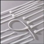 SELF-LOCKING CABLE TIE BLACK 8-IN