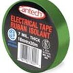 PVC ELECTRICAL TAPE GREEN 18MM X20M