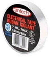 PVC ELECTRICAL TAPE WHITE 18MM X20M