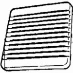 BROAN BATH FAN GRILL