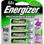 RECHARGEABLE BATTERY NIMH AA 4 PACK