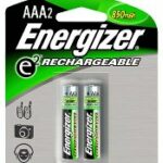 RECHARGEABLE BATTERY NIMH AAA 2 PK
