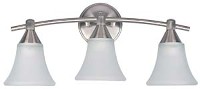 GRACE 3 LIGHT VANITY BRUSHED PEWTER