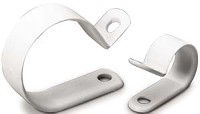 CABLE CLAMP WHITE 1/2-IN 12 PACK