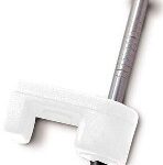 COAXIAL STAPLE WHITE 1/4-IN 25 PACK