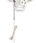 CEILING LAMPHOLDER WITH OUTLET