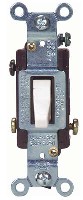 COMMERCIAL TOGGLE SWITCH 15A WHITE