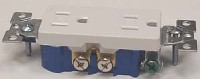 DECORATOR RECEPTACLE 15A WHITE