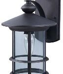 TREEHOUSE OUTDOOR WALL LIGHT BLACK