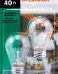 A15 INCANDESCENT FAN BULB 40W 2PK