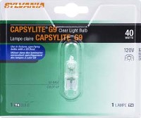 G9 HALOGEN FLOOD BULB CLEAR 40W