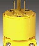 THERMOPLASTIC PLUG 3-WIRE 18-12 AWG