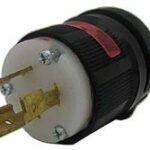 LOCKING PLUG 3 WIRE 20A 125/250V