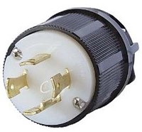 LOCKING PLUG 4 WIRE 30A 125/250V