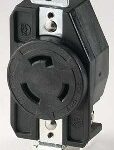 LOCKING RECEPTACLE 3 WIRE 20A 125V