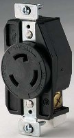 LOCKING RECEPTACLE 3-WIRE 20A 250V