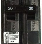 30A 2 POLE BREAKER TYPE Q