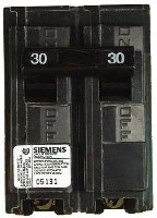 30A 2 POLE BREAKER TYPE Q