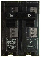 40A 2 POLE BREAKER TYPE Q