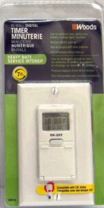 IN WALL DIGITAL TIMER 8A 1000W
