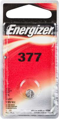 ALKALINE COIN CELL BATTERY 377 1.5V