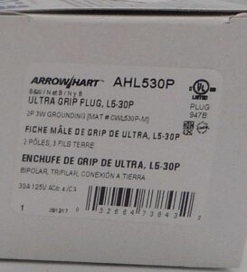 LOCKING PLUG 3 WIRE 30A 125V