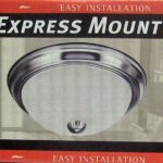 FLUSH MOUNT LIGHT 15-IN NICKEL
