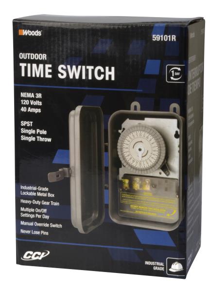 OUTDOOR TIME SWITCH 120V