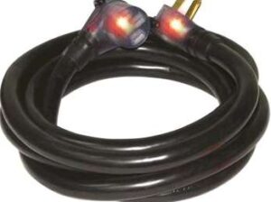 RV EXTENSION CORD BLACK 15-FT 50A