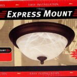 FLUSH MOUNT LIGHT 11-IN BRONZE